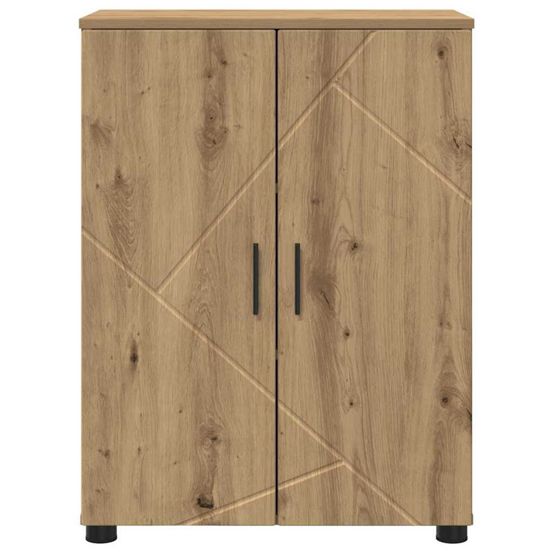 60cm Bathroom Vanity Base Only, Artisan Oak