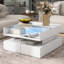 Table basse à plateau relevable VIBE HAUS avec 2 tiroirs (table incluse seulement)