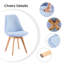 Leonora 46cm H Polyester Blend Upholstered Side Chair-443245681