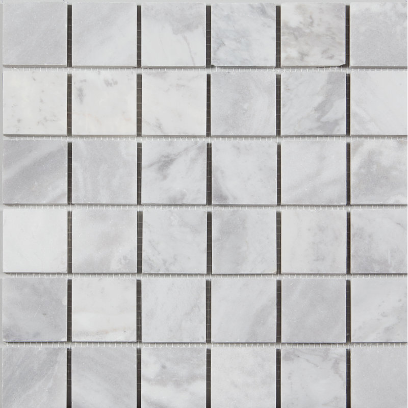 2x2 ARGENTO DOLOMITI MOSAIC HONED