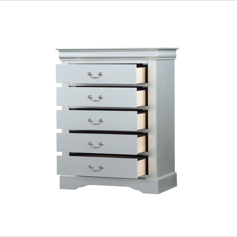 Commode Louis Philippe, Gris argenté