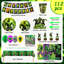 Décorations de fête d'anniversaire Hulk, ensemble de 112 décorations de fête Hulk et ensemble de vaisselle pour enfants Hulk