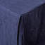 Navy Queen 3 Piece Bedspread - Box Sewing, Fill, Pleated Corners Split Corner Long-lasting, 100% , Easy To Wash