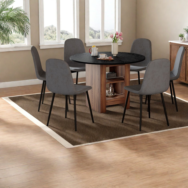 Ensembles de table de salle à manger moderne (doit inclure à la fois la table et la chaise), cuisine en MDF