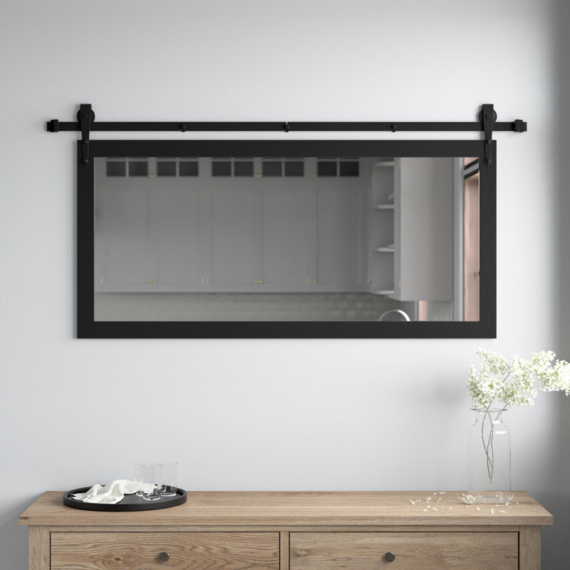 Miroir d'appoint Lanphear Abraham, H 31 po x l 64 po