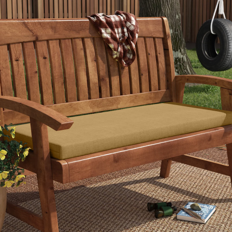 Indoor/Outdoor Seat Cushion, Wheat