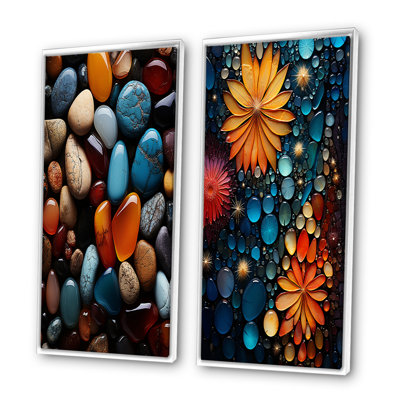 " Spiritual Crystal And Stones Of Harmony " 2 - Pieces
