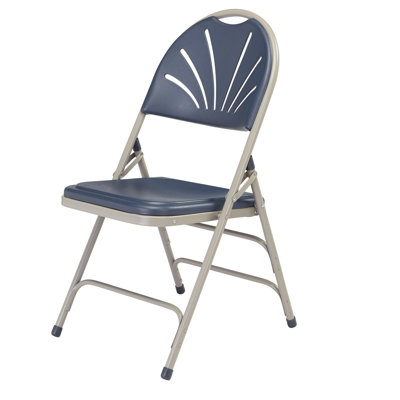 Ensemble de 8 chaises pliantes empilables National Public Seating