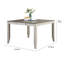 Table de salle à manger extensible Alohna
