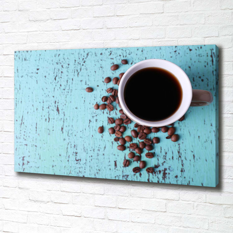 Black Coffee - No Frame Print on Canvas