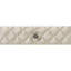 Table de chevet en velours Lucienne