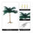 28"H Branch and Black Ostrich Feather Table Lamp-1025411285