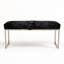 Upholstered Cowhide Bench-1644423171