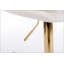 Ensemble de 2 tabourets de bar, avec repose-pieds chromé et base pivotante en velours à hauteur réglable et tabouret de bar simple Golden Leg-261130768