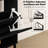16 Pair Shoe Storage Cabinet with 2 Flip Drawers & 2 Storage Drawers Arched Fluted Design-1103647609