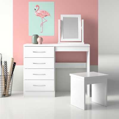 Cascio Dressing Table Set with Mirror
