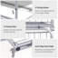 Amald Adjustable Stainless Steel Dish Rack-404327763