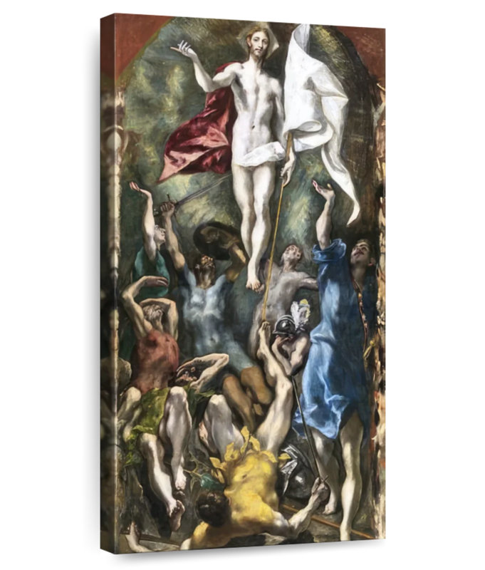 Résistance du Christ 1597 - 1600, H 24 po x l 12 po