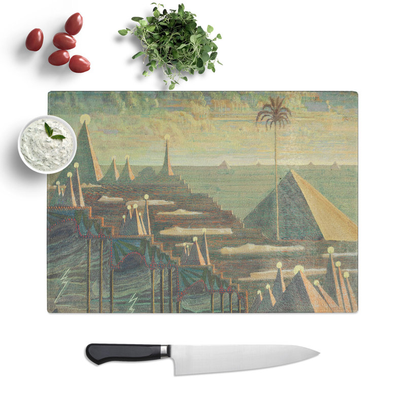 Allegro Vol.1 by Mikalojus Konstantinas Chopping Board, 0.4cm H x 20cm W x 29cm L