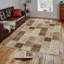 Tapis antibactérien 100% polyester 5,9 x 9,2 pi Luxurious Pois en feutre antidérapant en PVC, d'une hauteur de poils de 0,3 po | Lavable à la machine, impression numérique 3D, parfaite pour le décor du salon et de la chambre à coucher-934616343