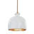 Luminaire suspendu en céramique Bianca