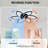 Flower-shaped Led Ceiling Fan With Remote-1832091738