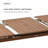 Carlo Extendable 8 - Person Outdoor Dining Set,  Brushed Wooden Painted