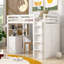 Lit mezzanine avec tiroirs, bureau et garde-robe-796624039-796624038