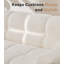  Ensemble 2 pièces de canapé de salon moderne à compression profonde-712168831