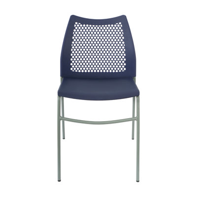 Stackable Chair With Vented Back And Waterfall Seat