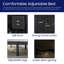 Cadre de lit ajustable 15 po avec matelas en mousse à mémoire de forme Damiansville, zéro gravité, télécommande sans fil-78688213