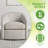 Sandiso Barrel Swivel Chair-1415143666