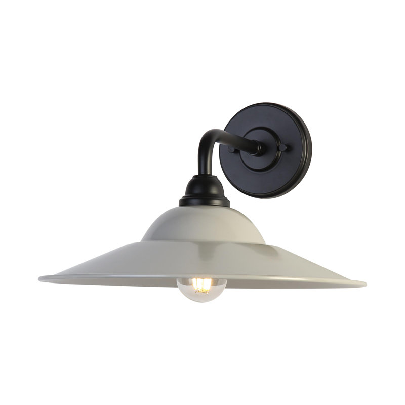 Alsawwan 15" Wall Sconce - Outdoor, Matte Gray