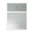 Glossy White 12 Inch Wall Mounted Shelf Units - Suited For Small Bathrooms, Bedrooms, Kitchens 12" Storage Units, Finish Bedroom, Bathroom, Kitchen, Dressing Room