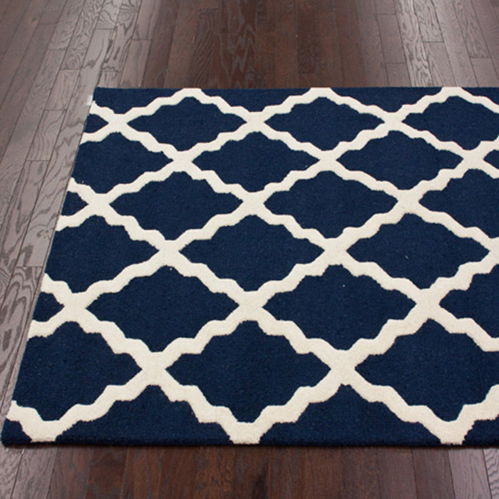 Tapis Neston bleu marine, Rectangle 8 pi 6 po x 11 pi 6 po