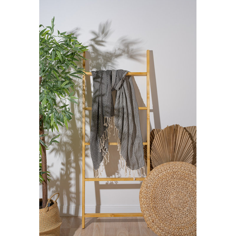 Luxueuse serviette de plage 100% coton Fouta, 39,4 po x 70,9 po | Doux et léger, 7,9 oz / pied carré | Idéal pour la plage, la piscine et le spa | Séchage rapide, entretien facile - lavage délicat à 104 ° F, séchage par culbutage à basse température