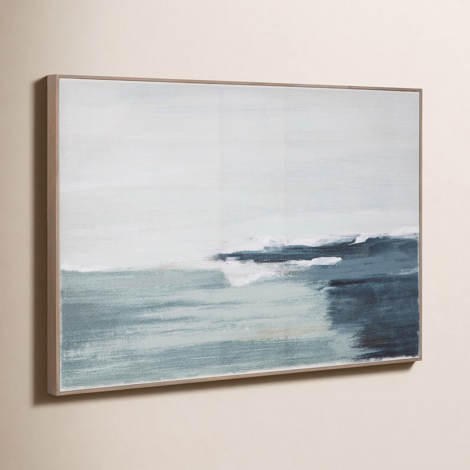 Depew Framed Canvas Print