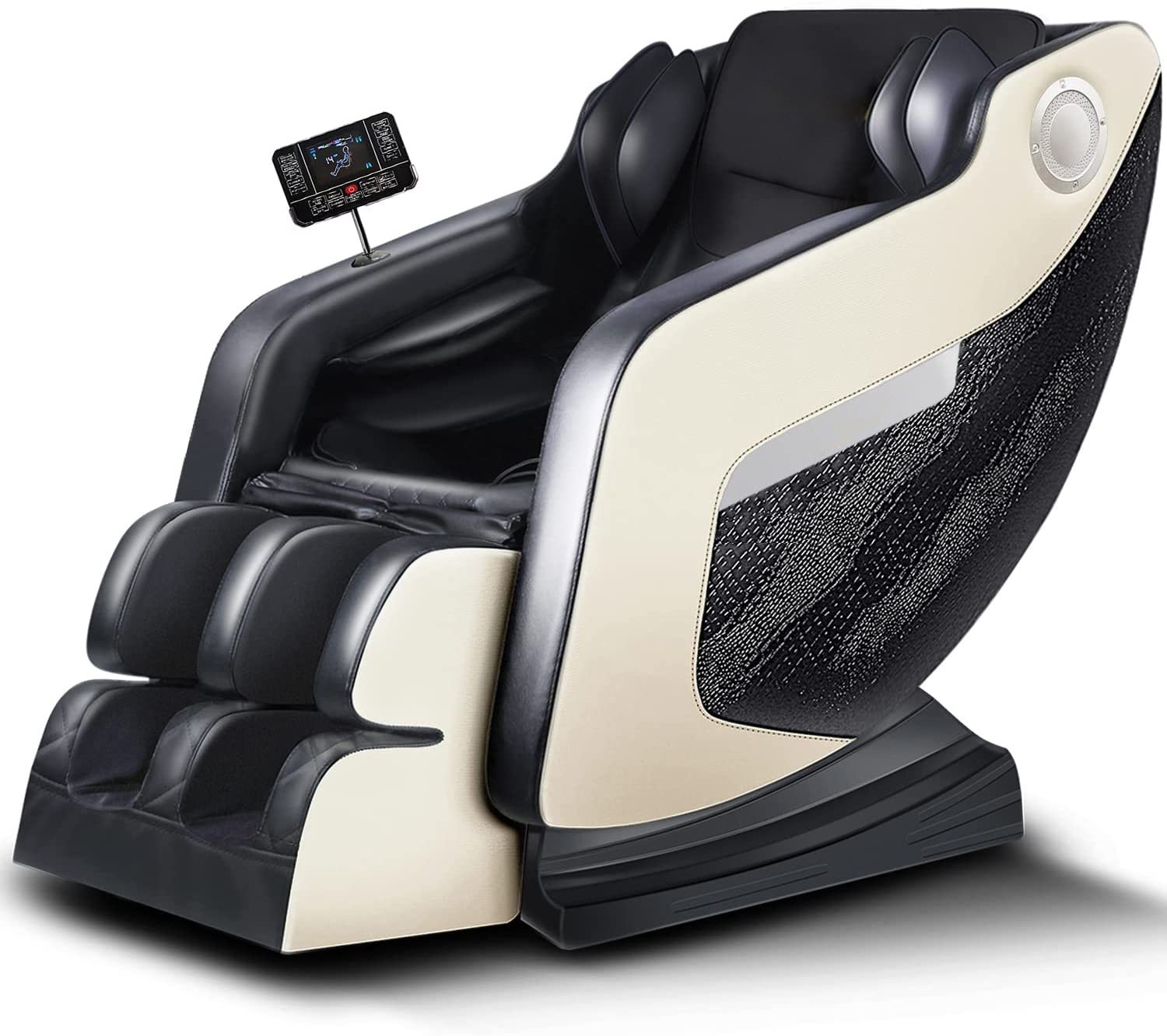 Inbox Zero Vegan Leather Heated Massage Chair & Reviews