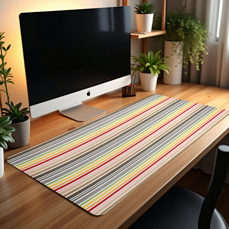 Polyester Desk Pad, 31.5x15.5