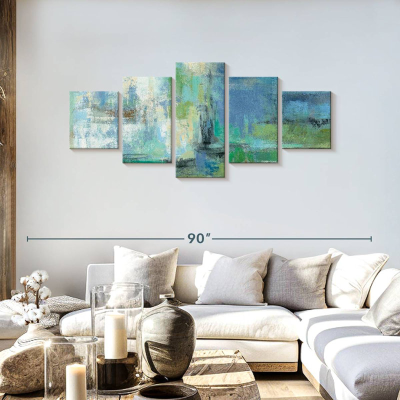 Morning Port, 30" H x 68" W