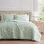 Ensemble de courtepointe en coton vert Martha Martha-123207443