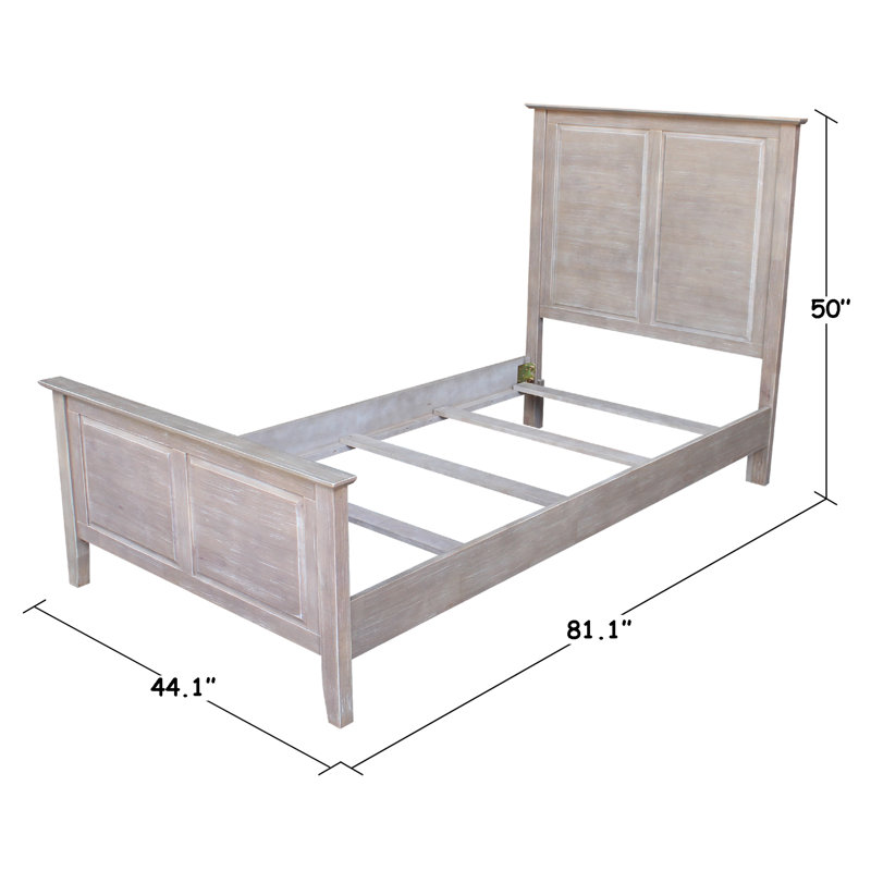 Lit plateforme simple