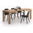 First Extendable Table, 47,2 X31,5 In, Rusti...