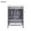 Meuble-lavabo de 24 pouces avec lavabo encastré intégré et armoire de rangement avec 2 portes et 1 tiroir. Comprend une tablette de porte à double couche, une conception à fermeture douce et des solutions de rangement polyvalentes-1500998346