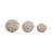 Hershman Set Of 3 Hershman Wavy Spheres-1171007649