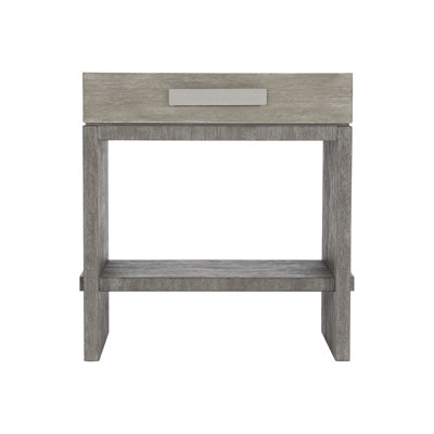 Foundations 1 - Drawer Solid Wood Nightstand
