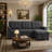 Convertible Storage L - Shaped Sofa