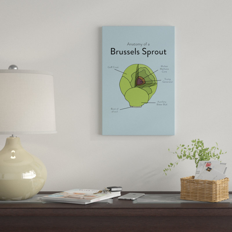 «Brussels» par Stephen Wildish, impression sur toile tendue, Toile avec cadre noir, Pas de tapis