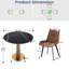 Ensemble de table de conférence 5 pièces avec 4 chaises en cuir-1834283910-1834228506
