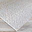 Tapis d'extérieur à motif géométrique moka Caleigha Performance-1805568057
